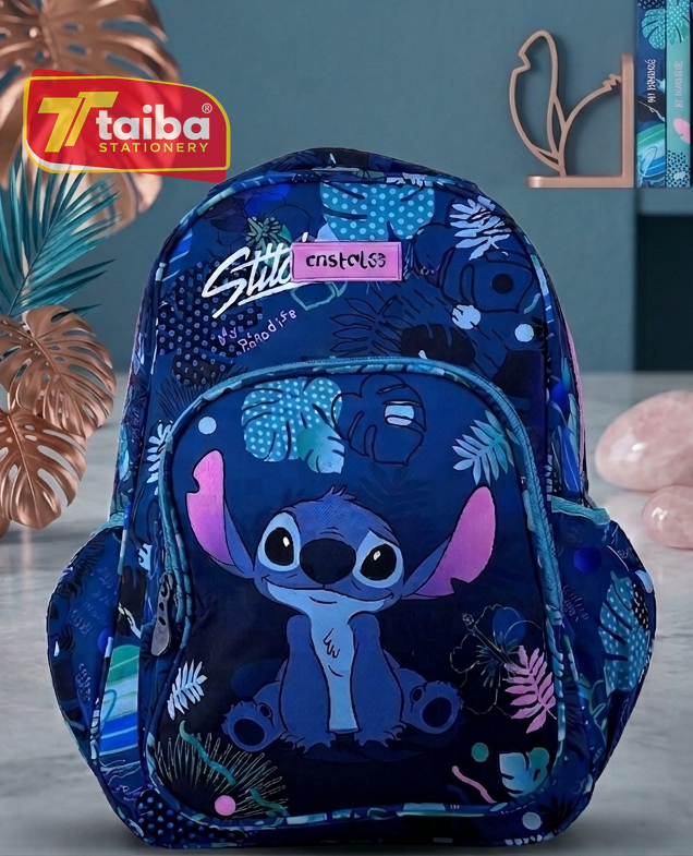 SAC A DOS SCOLAIRE FANTAISIE DIFF MOTIF 2 COMPART 17 CRISTAL CR-3419