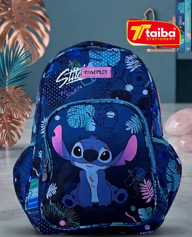 SAC A DOS SCOLAIRE FANTAISIE DIFF MOTIF 2 COMPART 17 CRISTAL CR-3419