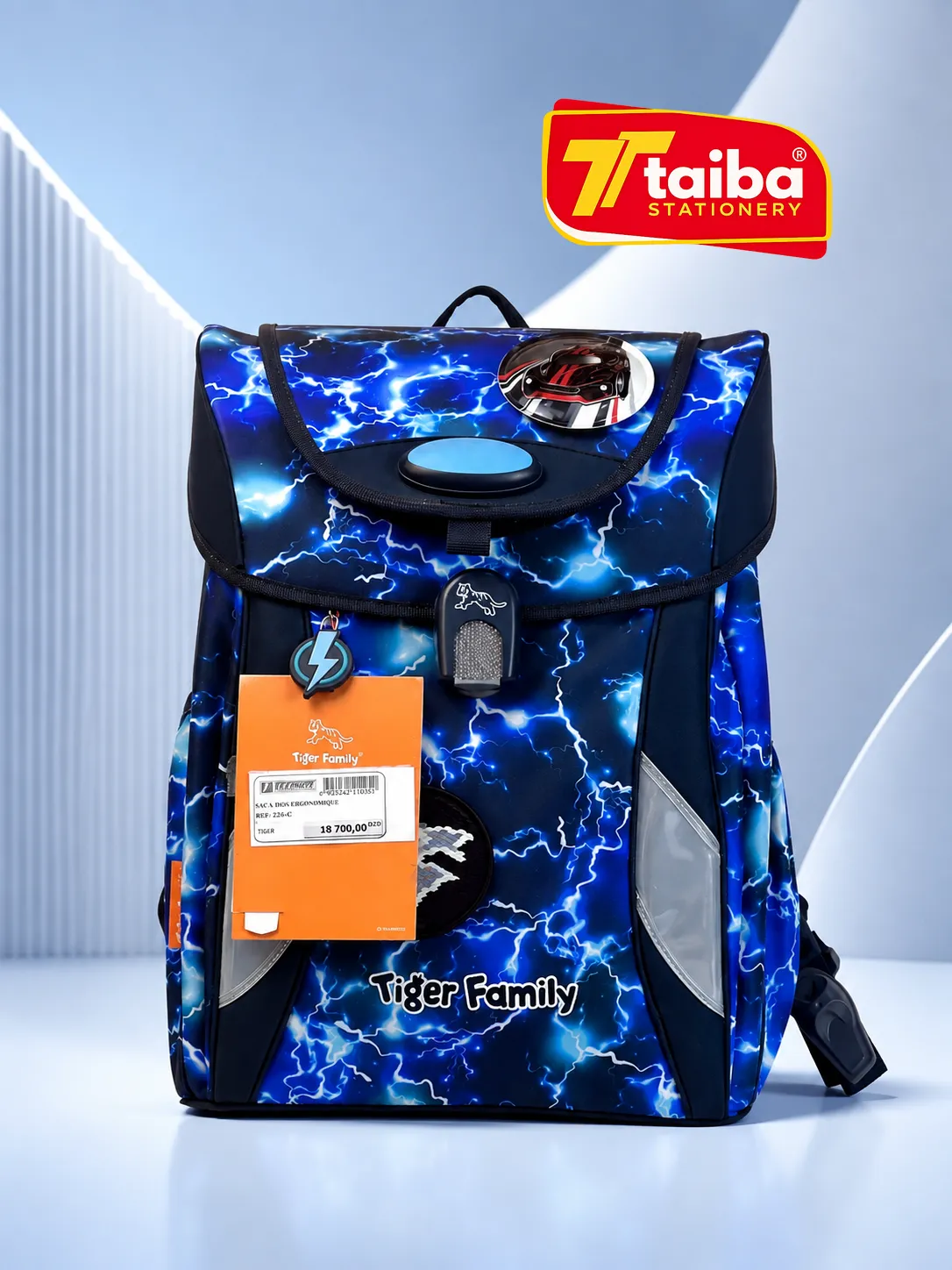 SAC A DOS ERGONOMIQUE TIGER 2262-G