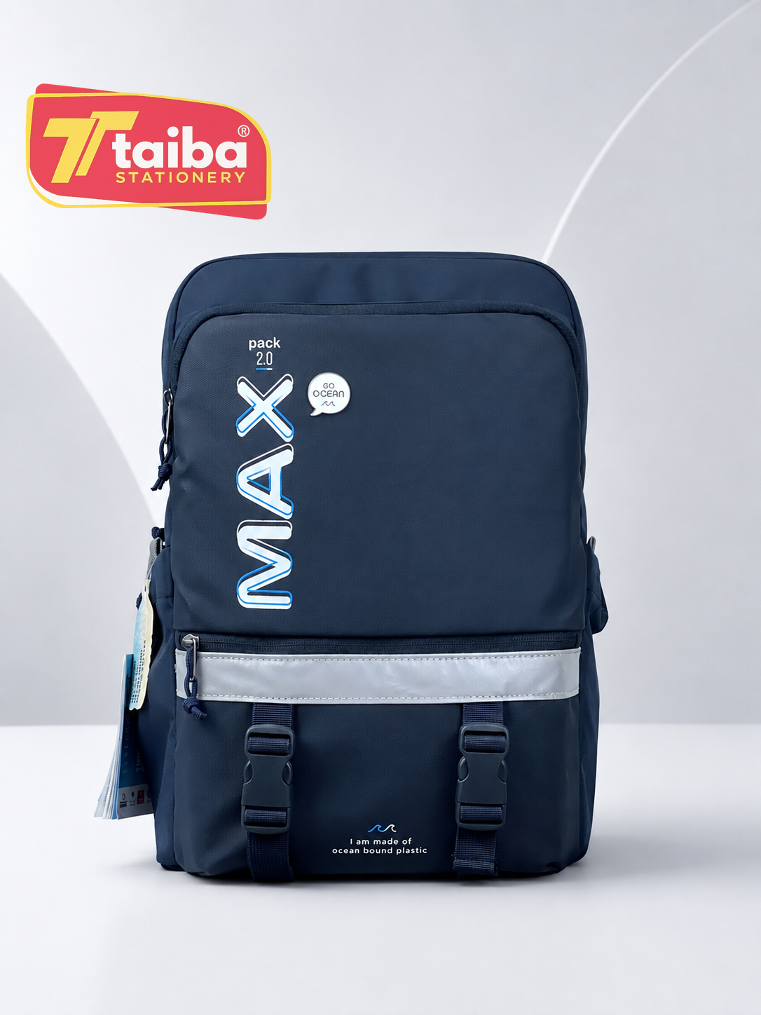 SAC A DOS DOUBLE NAVY TIGER IR86-G-02
