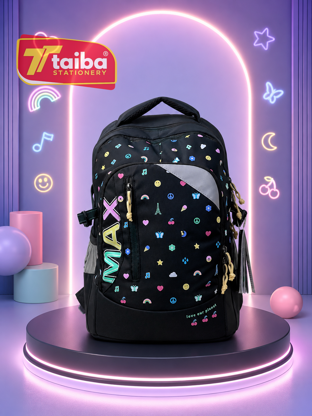 SAC A DOS CHERRY COLA TIGER IR82-F-02