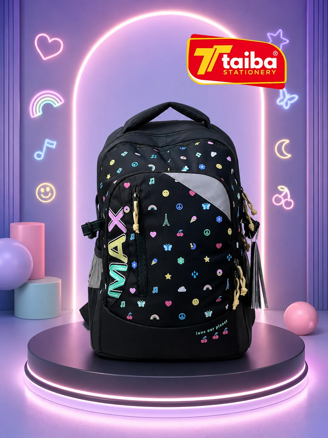 SAC A DOS CHERRY COLA TIGER IR82-F-02