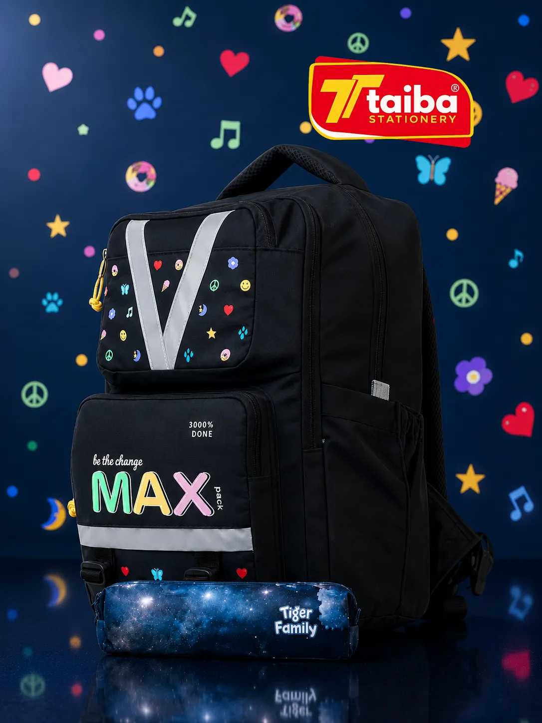 SAC A DOS CHERRY COLA TIGER IR85-F-03