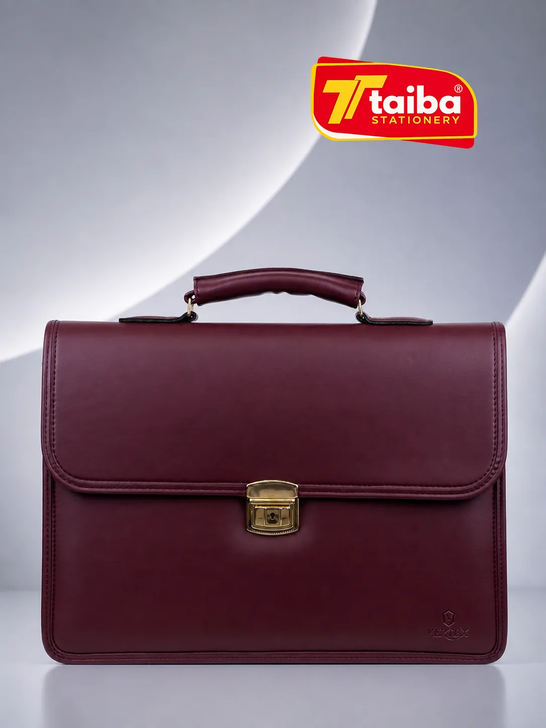 CARTABLE EN SIMILI CUIR BORDEAU V-6089-6BO