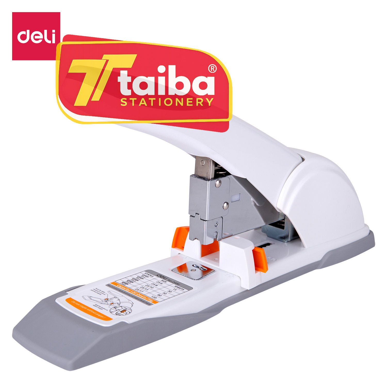 AGRAFEUSE DE BUREAU GEANT 23/6 -23/17 120F/70G RF 0486 DELI