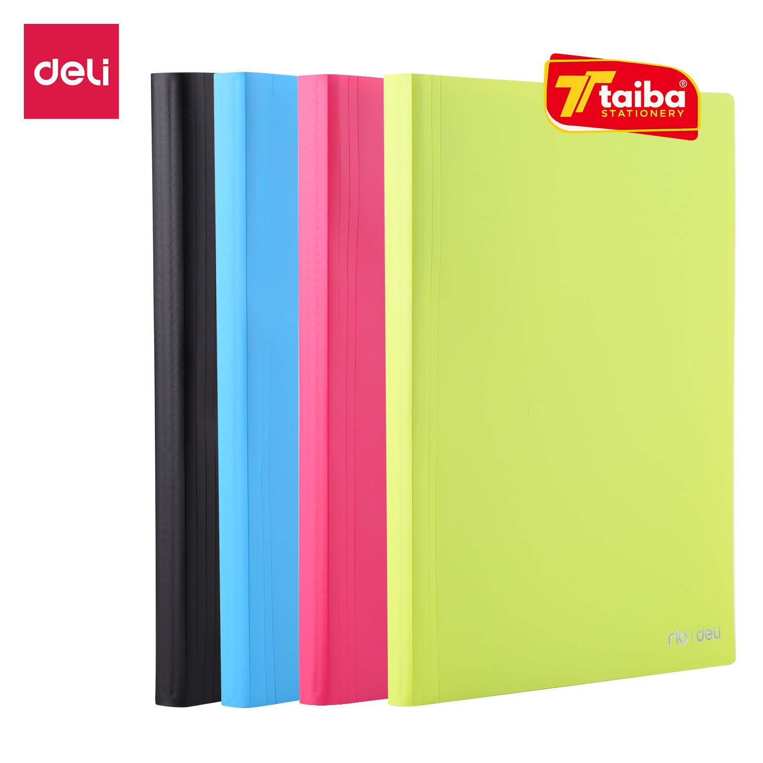 PORTE FICHES A4/PP/0.2MM/80 POCHETTES/160 VUES RIO B00802 DELI