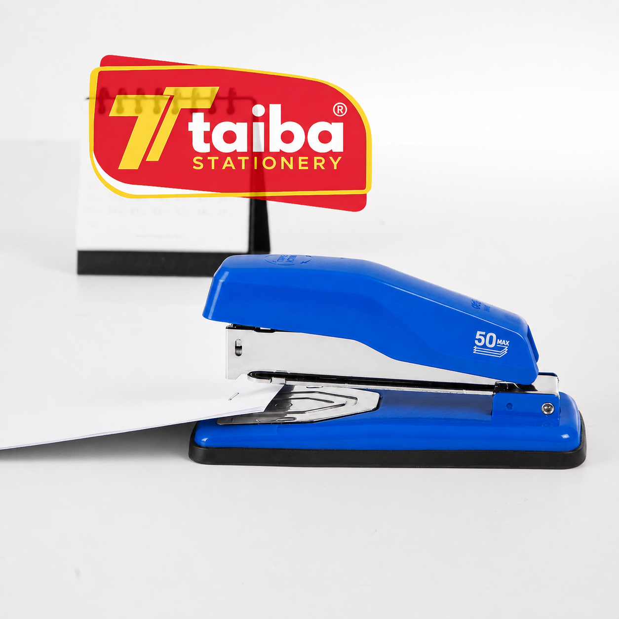 AGRAFEUSE DE BUREAU ROTATIF 24/6 ET 26/8 50FS/75G 0414S BLUE DELI