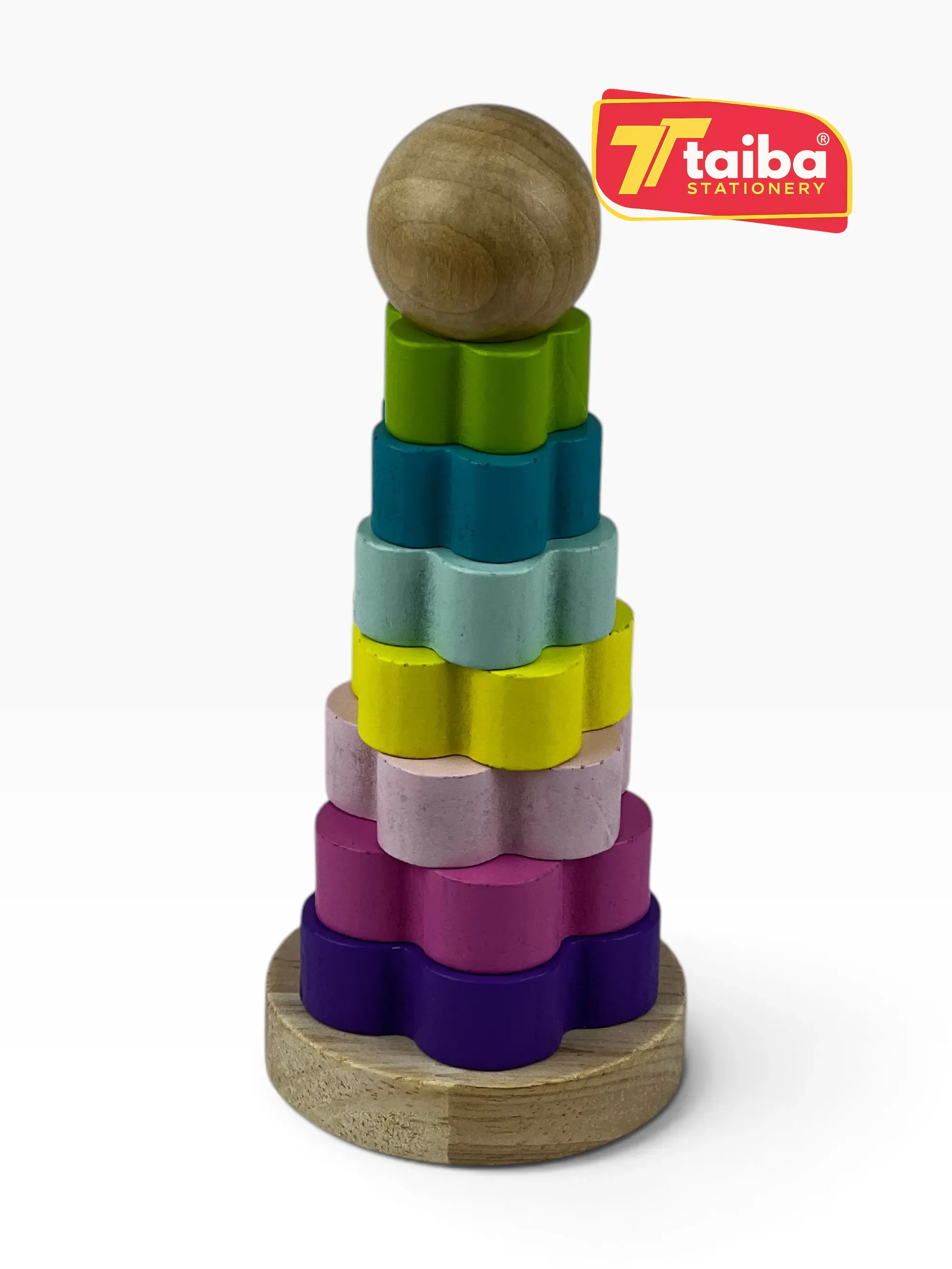 JEUX EDUCATIF EN BOIS PYRAMIDE PL-8063