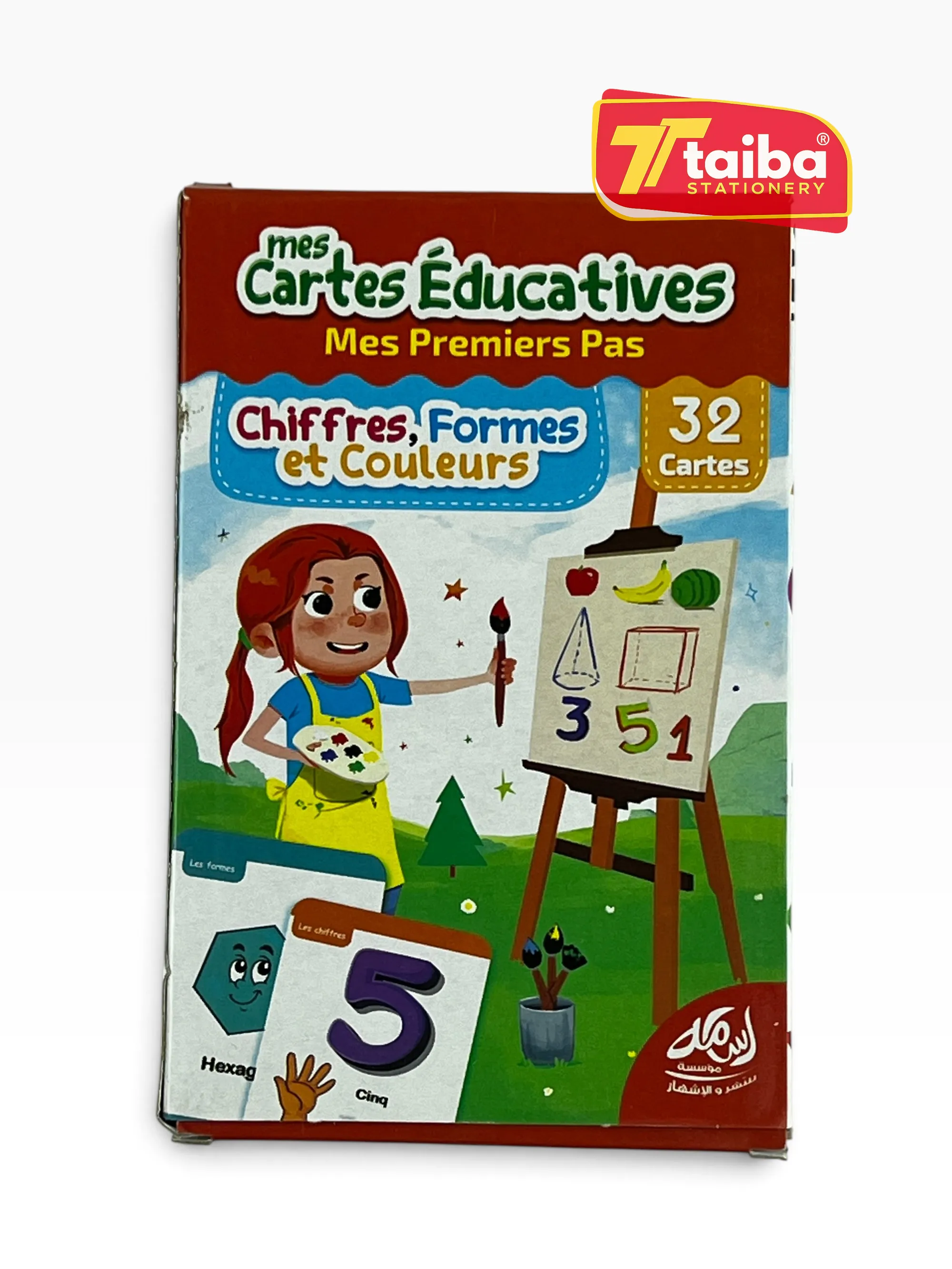 MES CARTES EDUCATIVES CHIFFRES , FORMES ET COULEURS